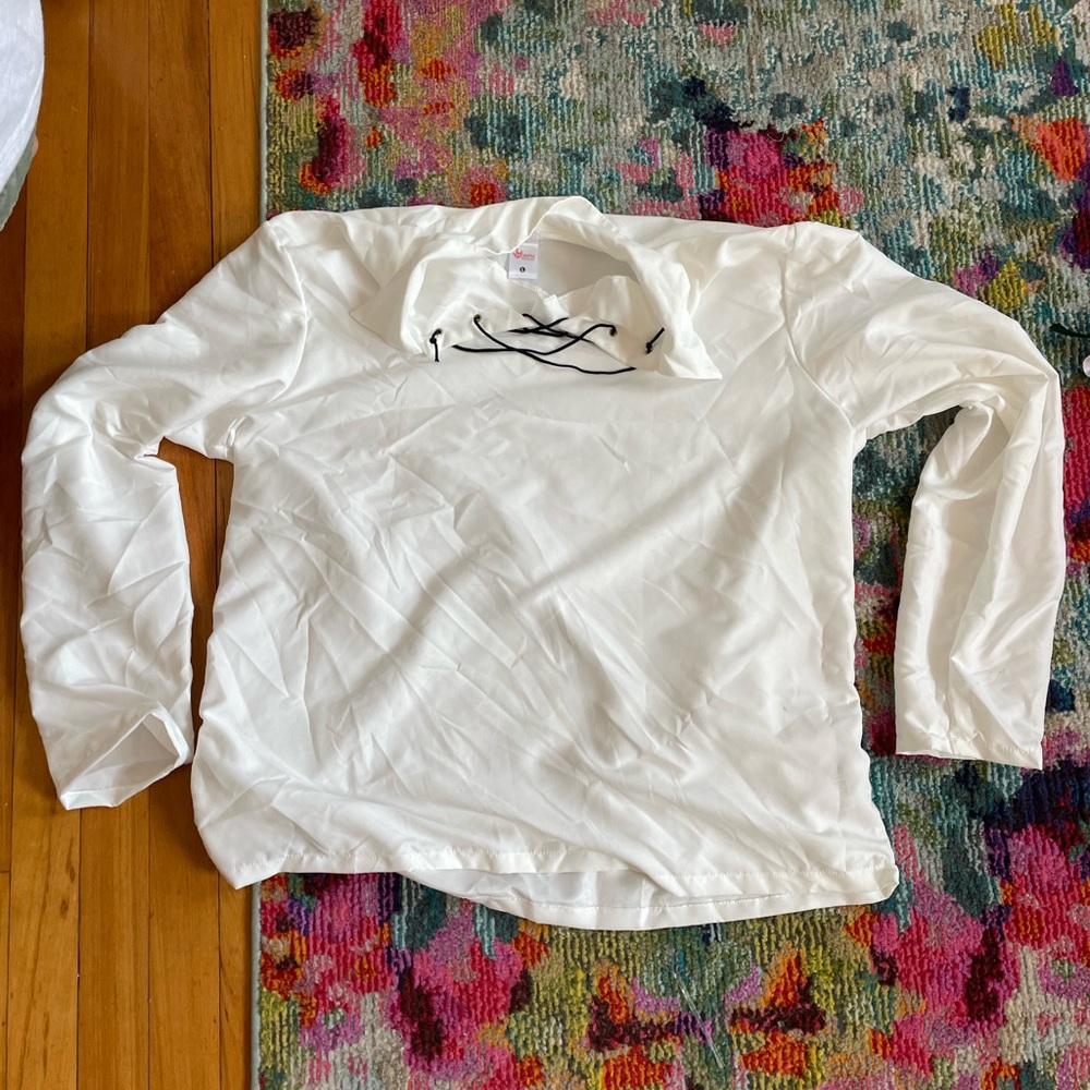 Octoberfest Bavarian white mens shirt and hat